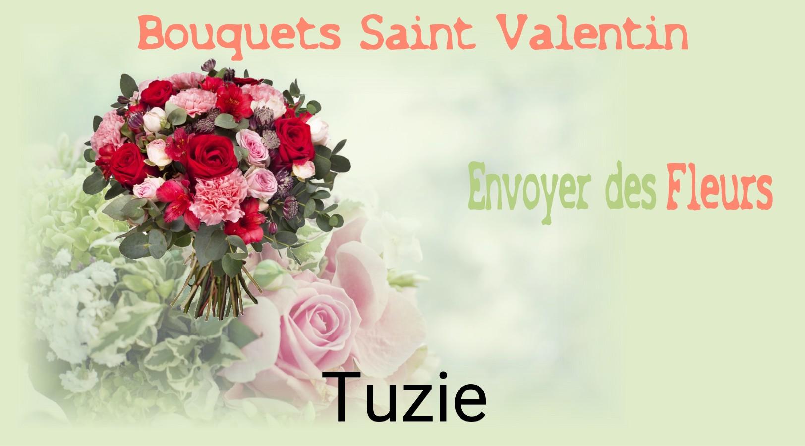 Roses de Saint-Valentin livrées à Tuzie